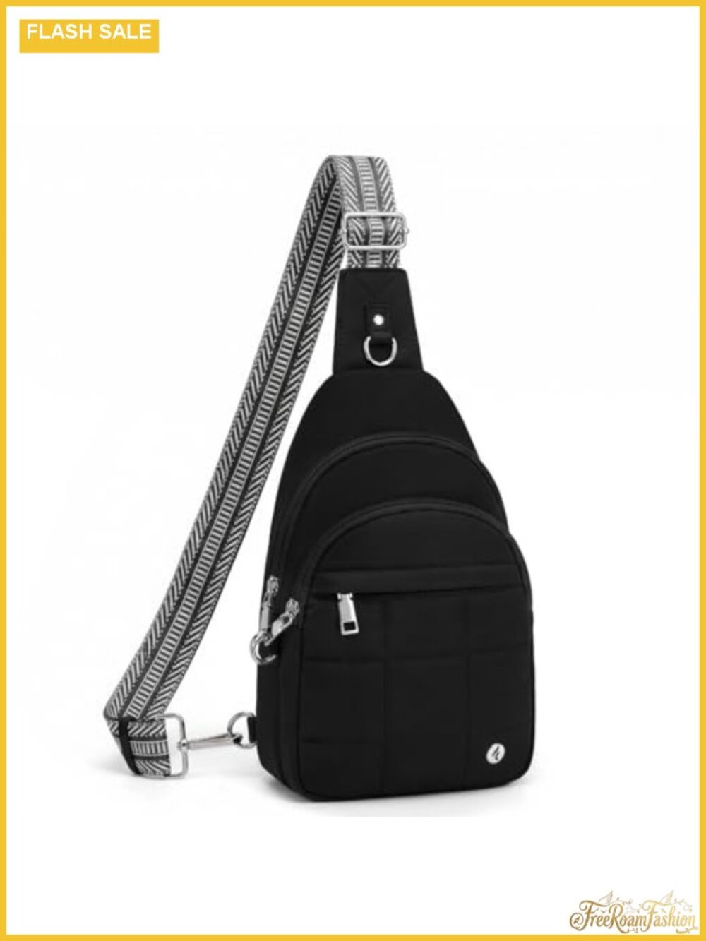 Anti Theft Crossbody Sling Bag RFID Water Resistant Nylon Travel Purse
